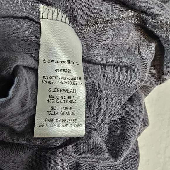 Star Wars Womens Sleep Tank Size L - Picture 4 of 4